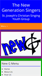 Mobile Screenshot of ngsingers.com